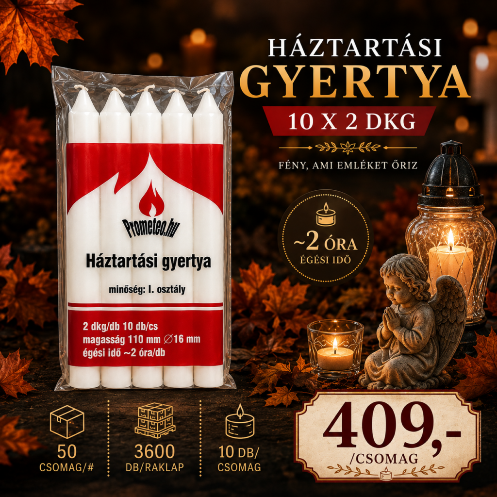 Háztartási gyertya 2