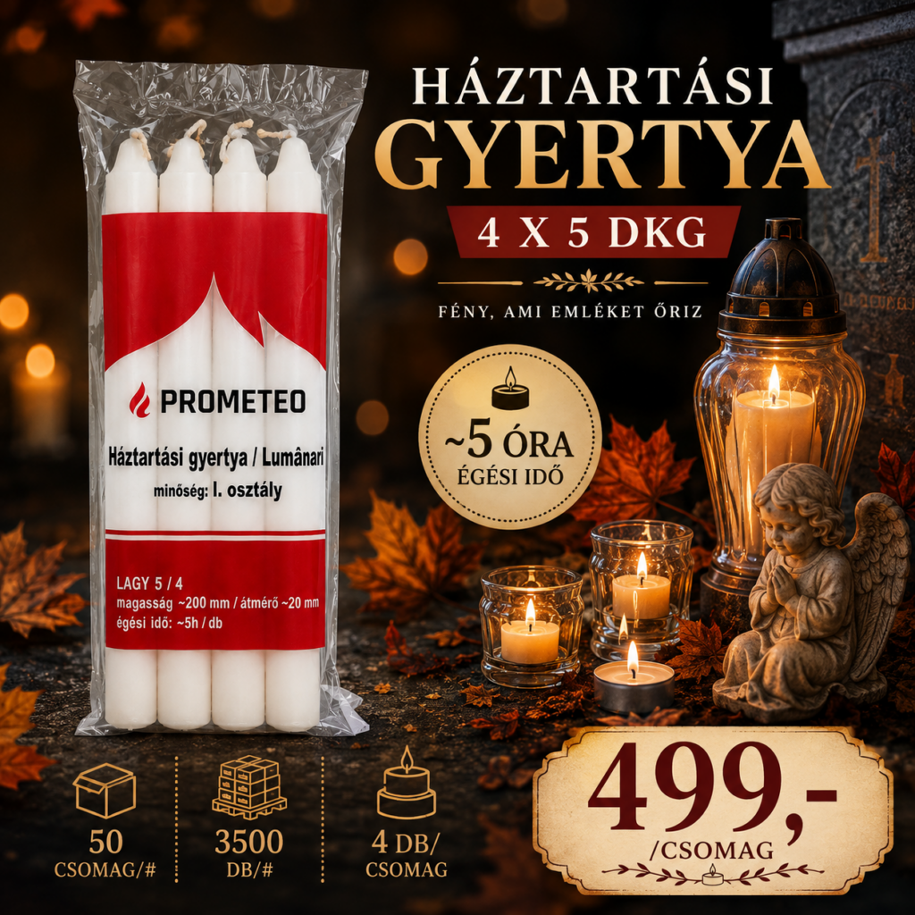 Háztratási gyertya 1