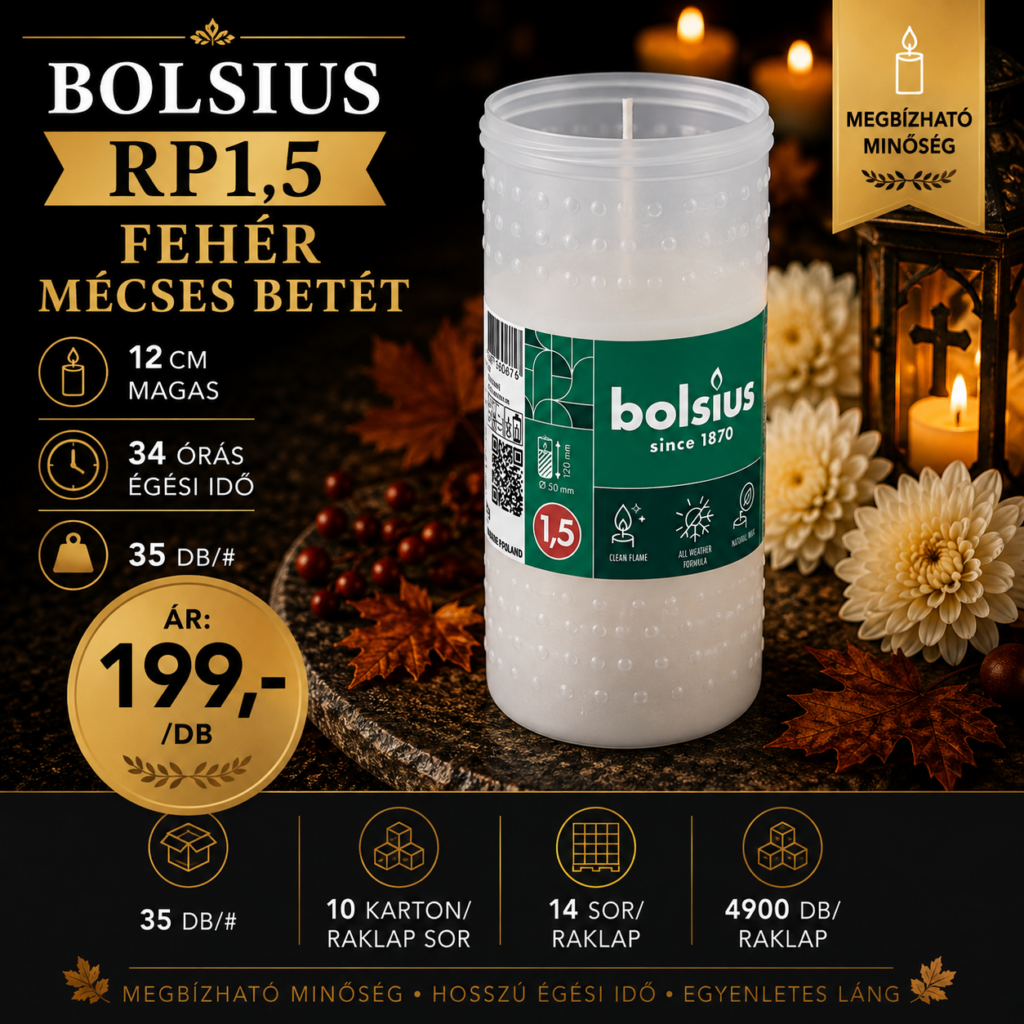 Mécses betét 10